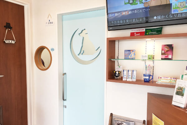 ワンちゃん専用診察室です