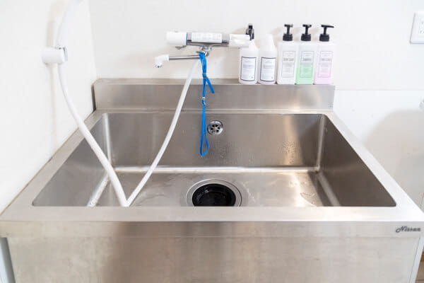 ワンちゃんの皮膚・被毛に優しいシャンプーをご用意