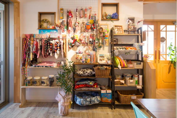 物販コーナーです