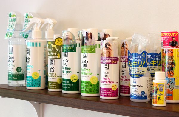 シャンプーも豊富です